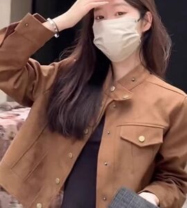 스웨이드 자켓 아우터