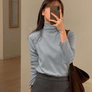 앙고라 폴라 긴팔 티셔츠