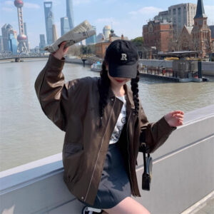 모던카라 오버핏 자켓