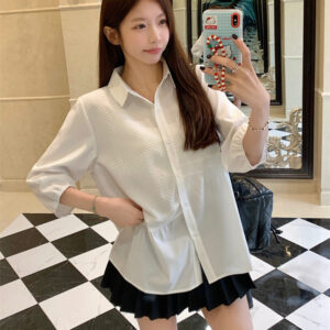 루즈핏 블라우스