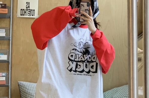 빅사이즈 오버핏 나그랑 긴팔 롱 티셔츠 루즈핏 임산부 임부복 박시핏 박스티 힙커버 맨투맨 MAIN_0 이미지