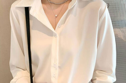 캐주얼 카라 셔츠 블라우스 빅사이즈 MAIN_0 이미지