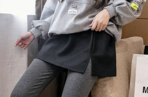 페이크 밴딩 레이어드 티셔츠 MAIN_0 이미지