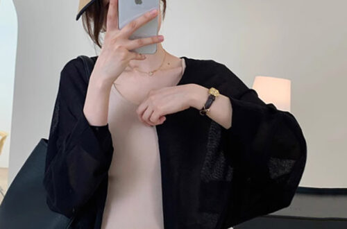 루즈핏 크롭 볼레로 가디건 MAIN_0 이미지
