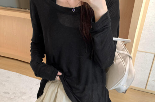 루즈핏 슬리브리스 긴팔티 세트 MAIN_0 이미지