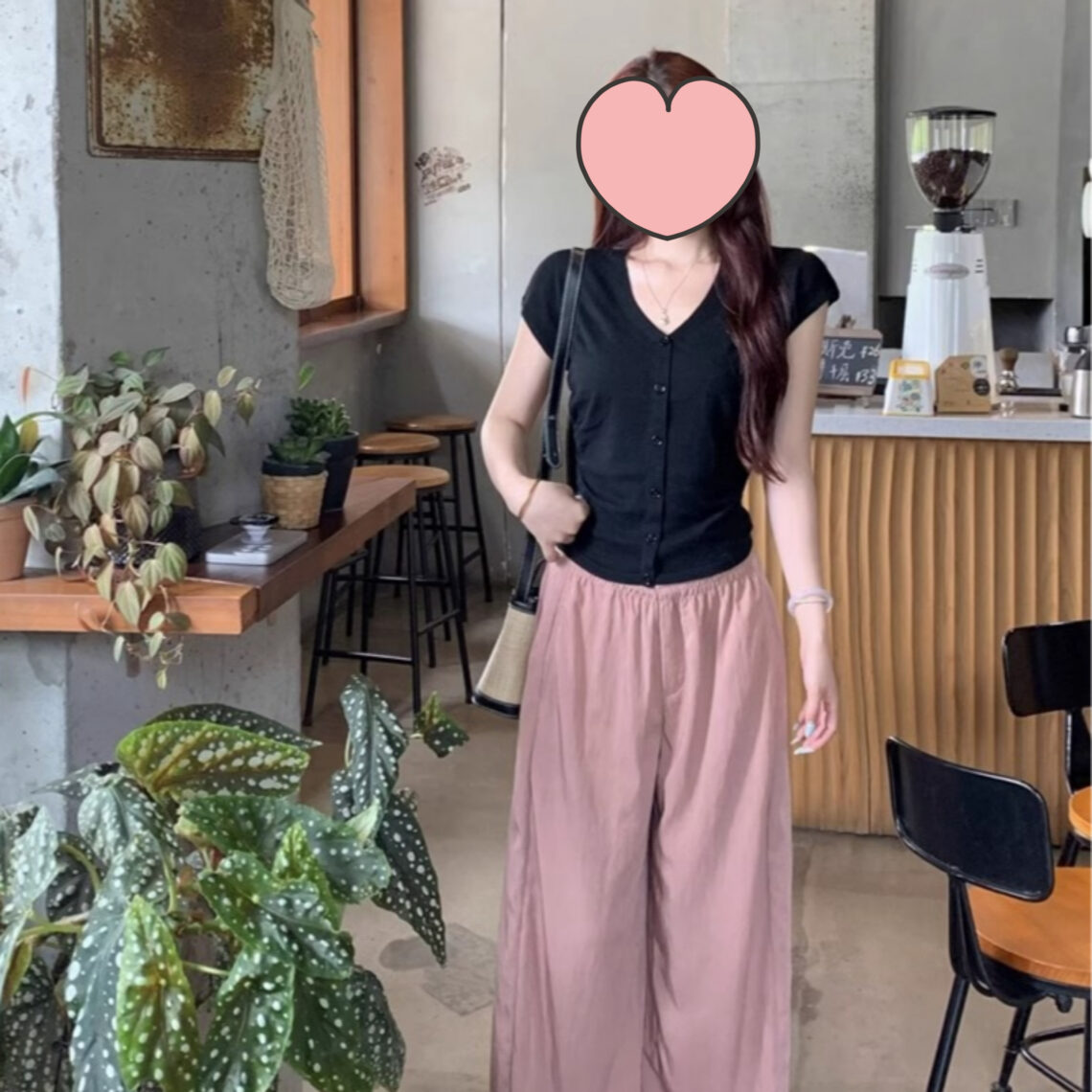 여름 페이크가디건 셔링라인 반팔 니트 MAIN_0 이미지