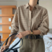 루즈 체크셔츠 남방 MAIN_0 이미지